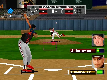 Bottom of the 9th 99 (US) screen shot game playing